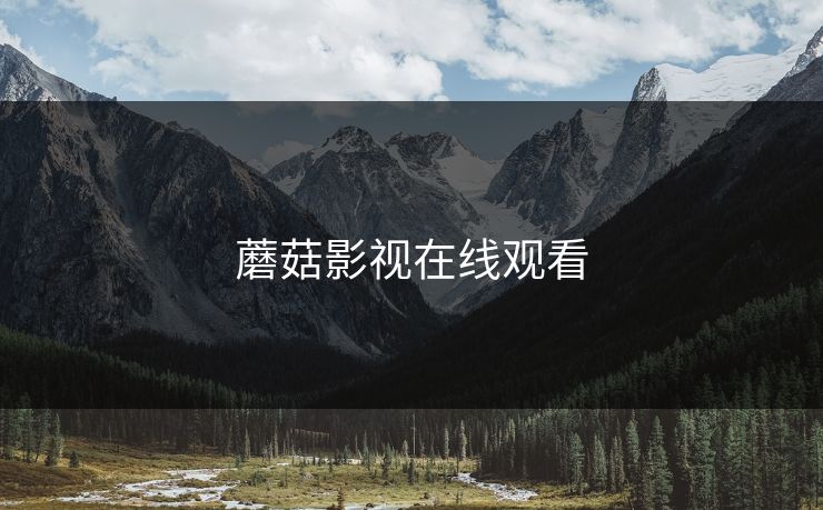 蘑菇影视在线观看